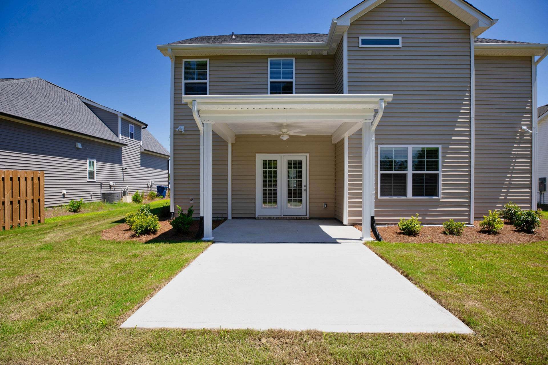 Covered Porch with Patio Option
