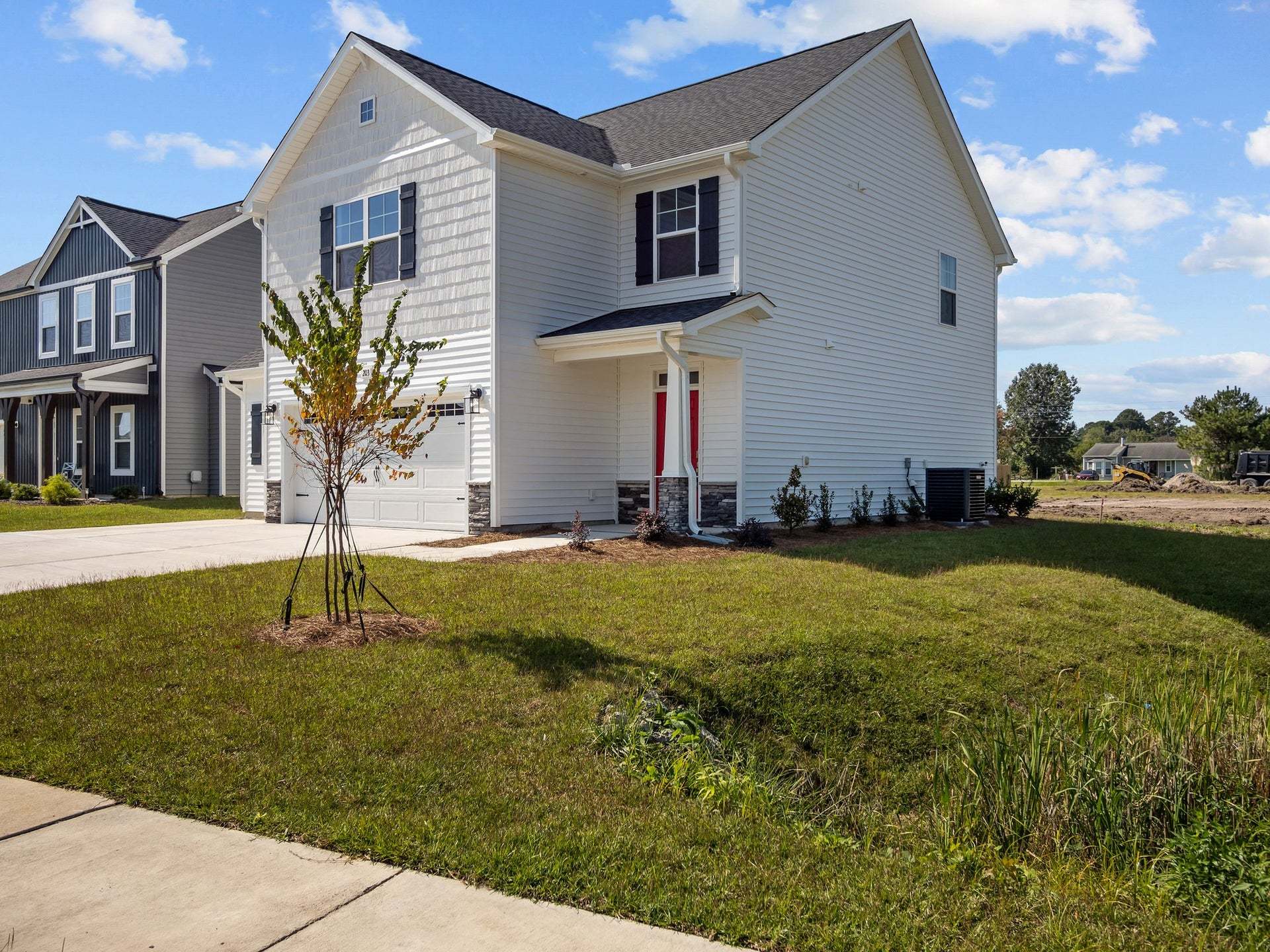 Elevation C with Work Area Option