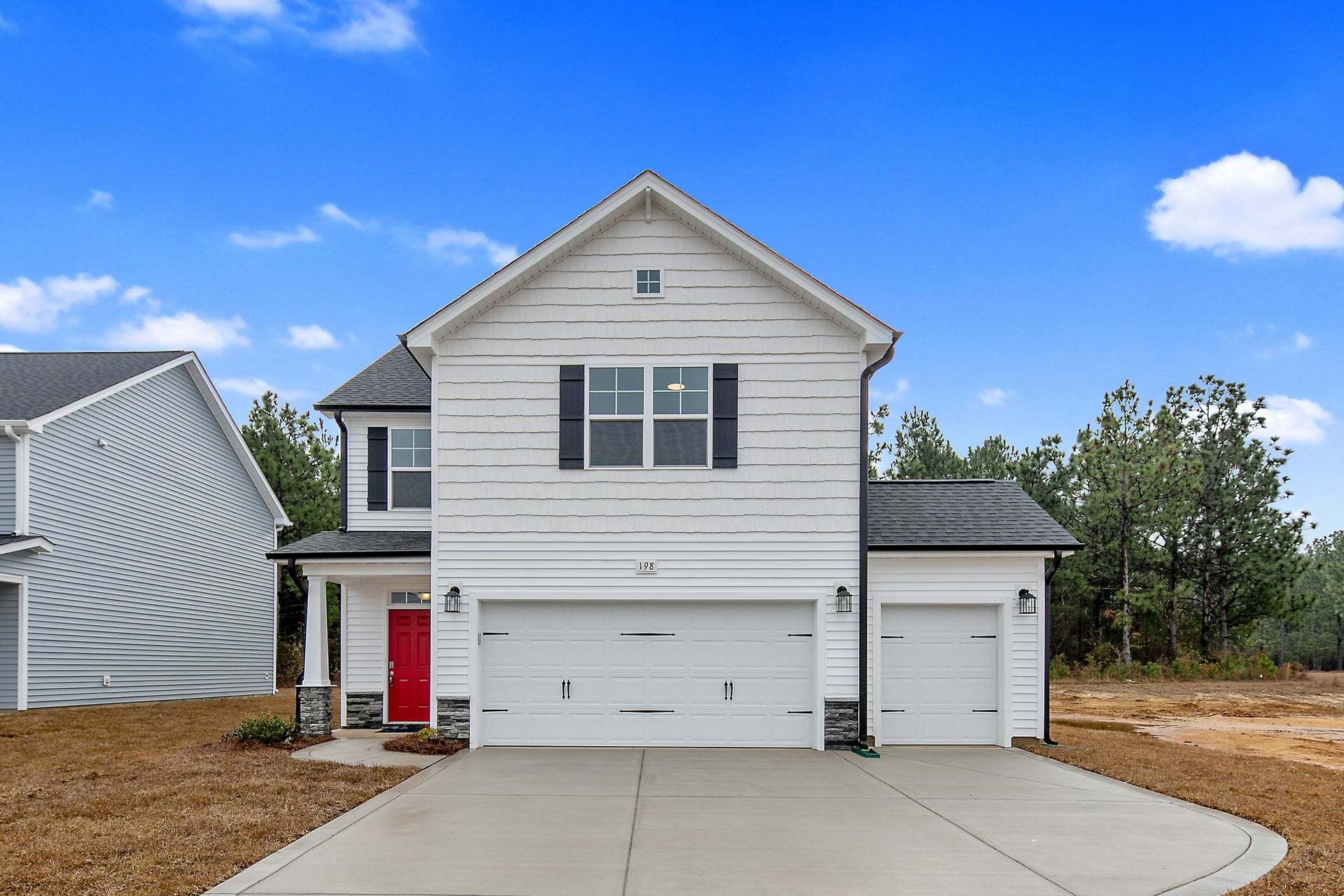 Elevation C with 3rd Car Garage Option