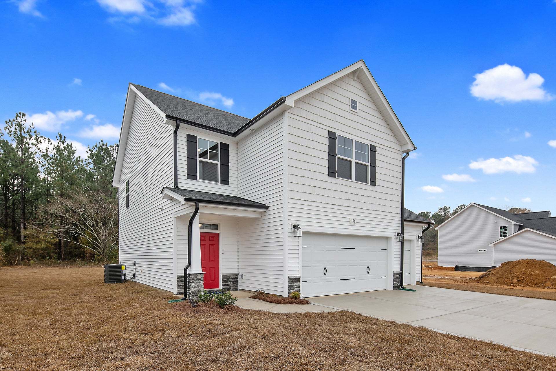 Elevation C with 3rd Car Garage Option