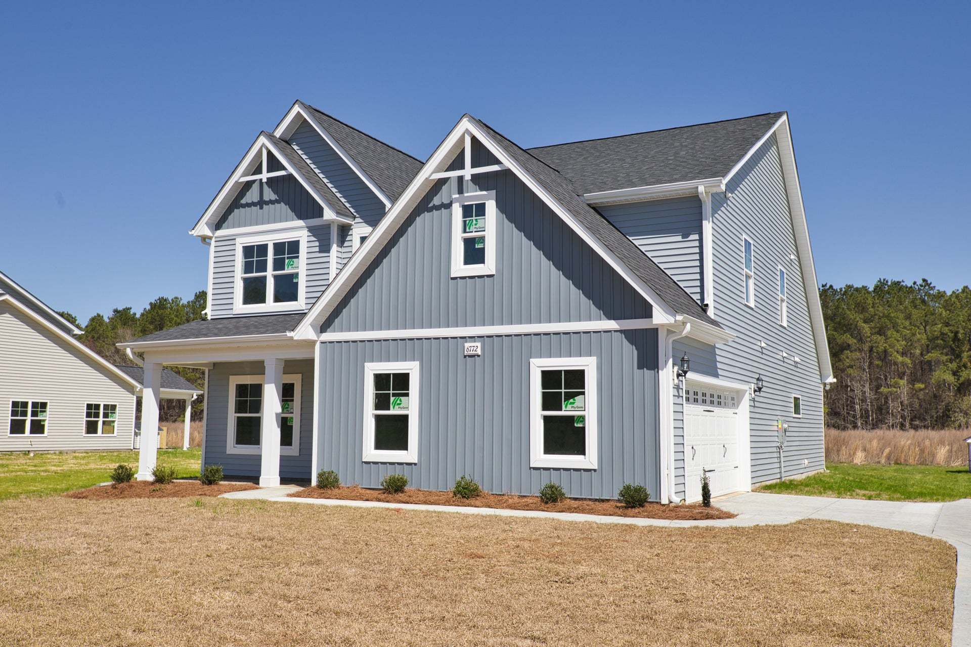 Elevation F with Sideload Garage