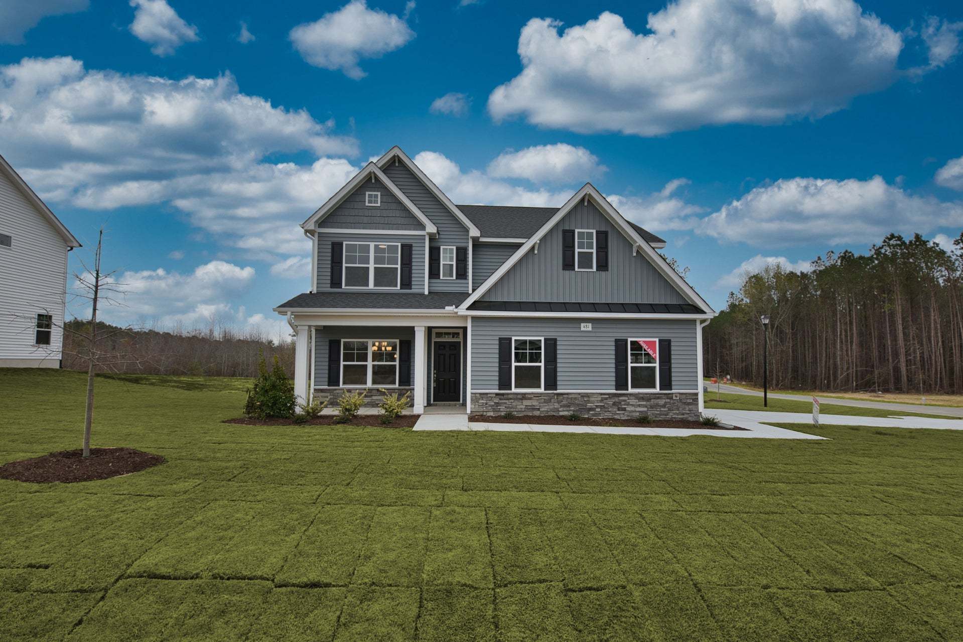 Elevation TW with Sideload Garage Option