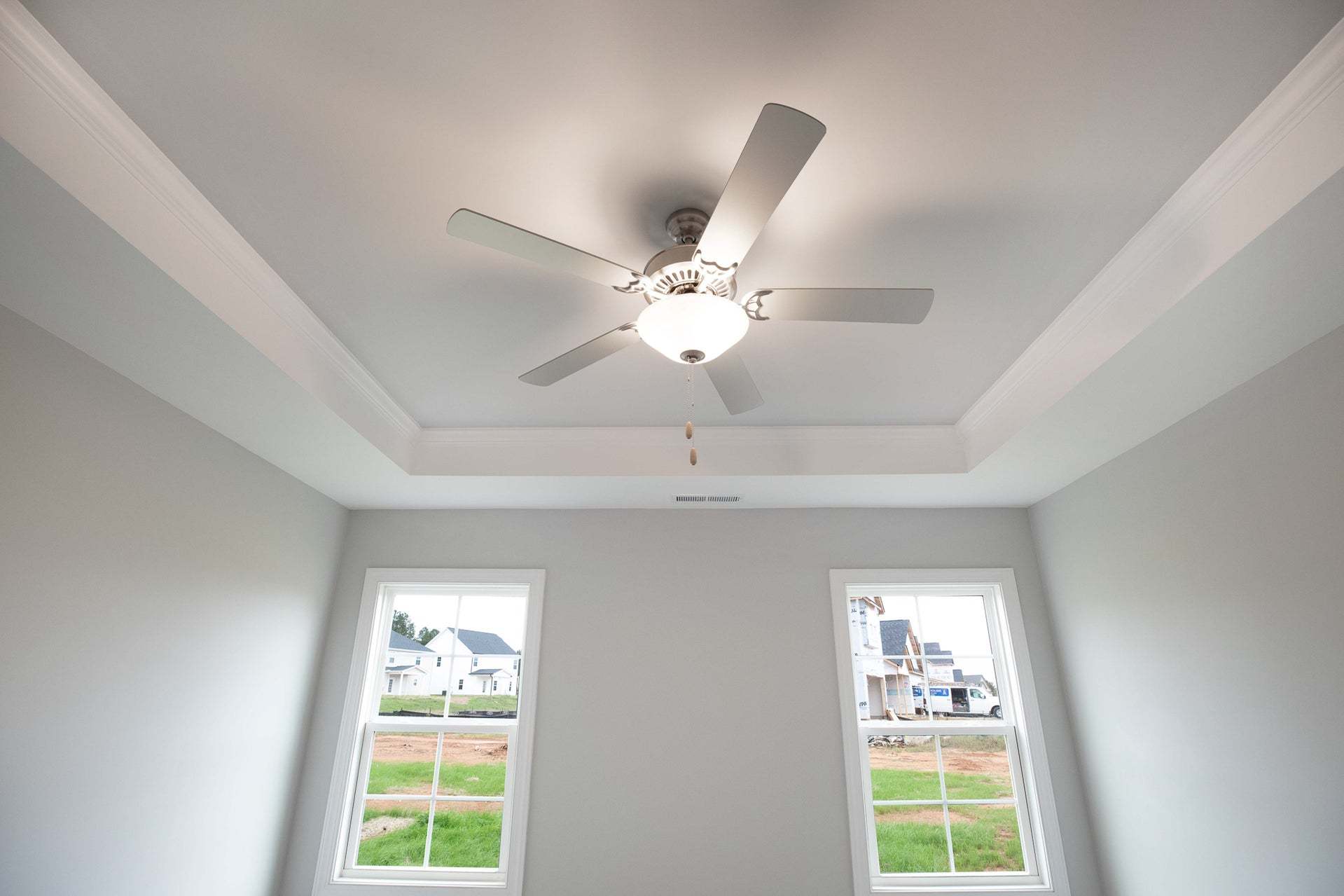 Master Bedroom with Tray Ceiling Option