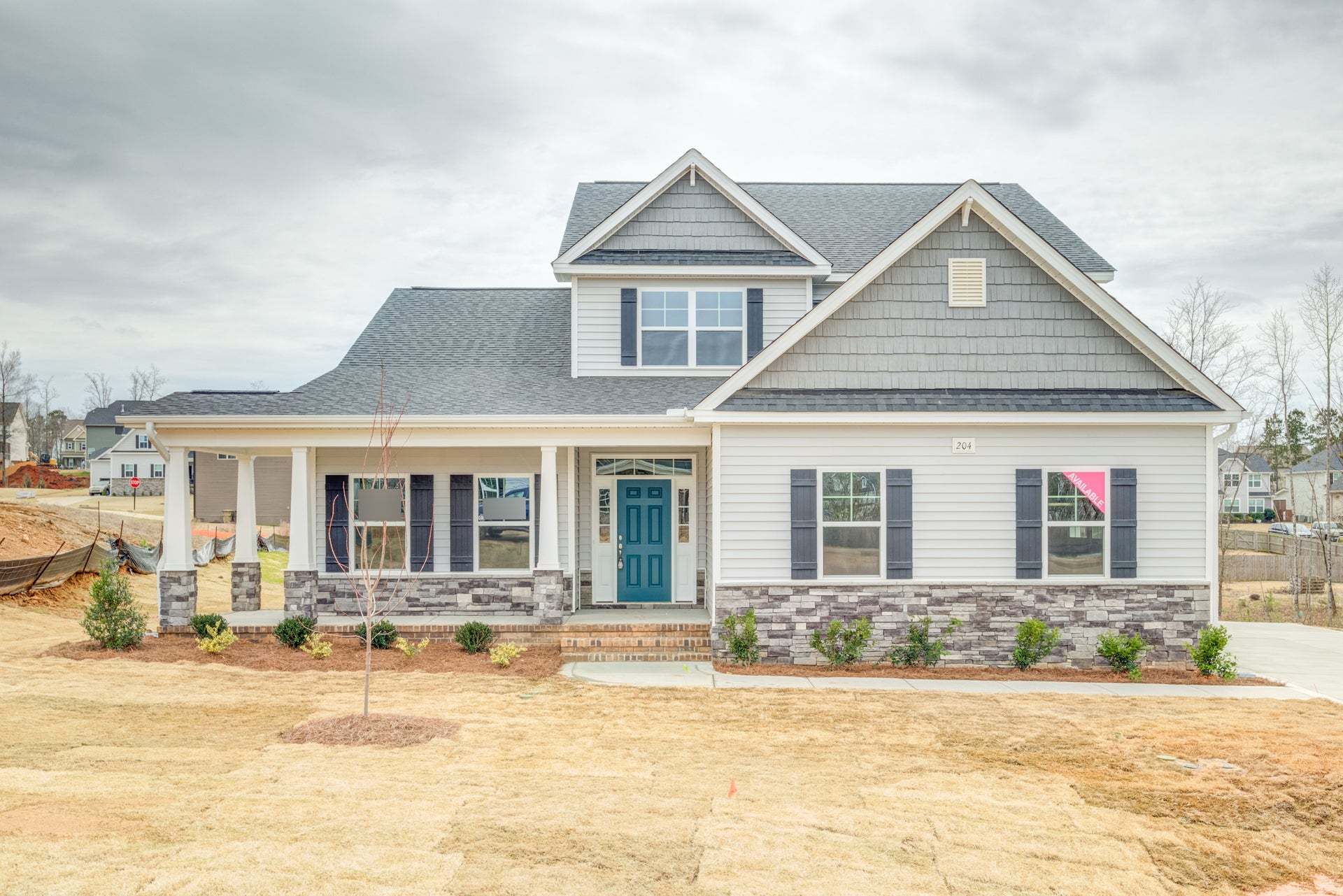 Elevation K Side entry garage