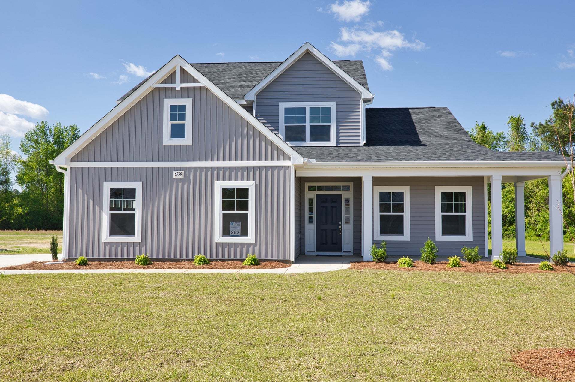Elevation F with Sideload Garage Option
