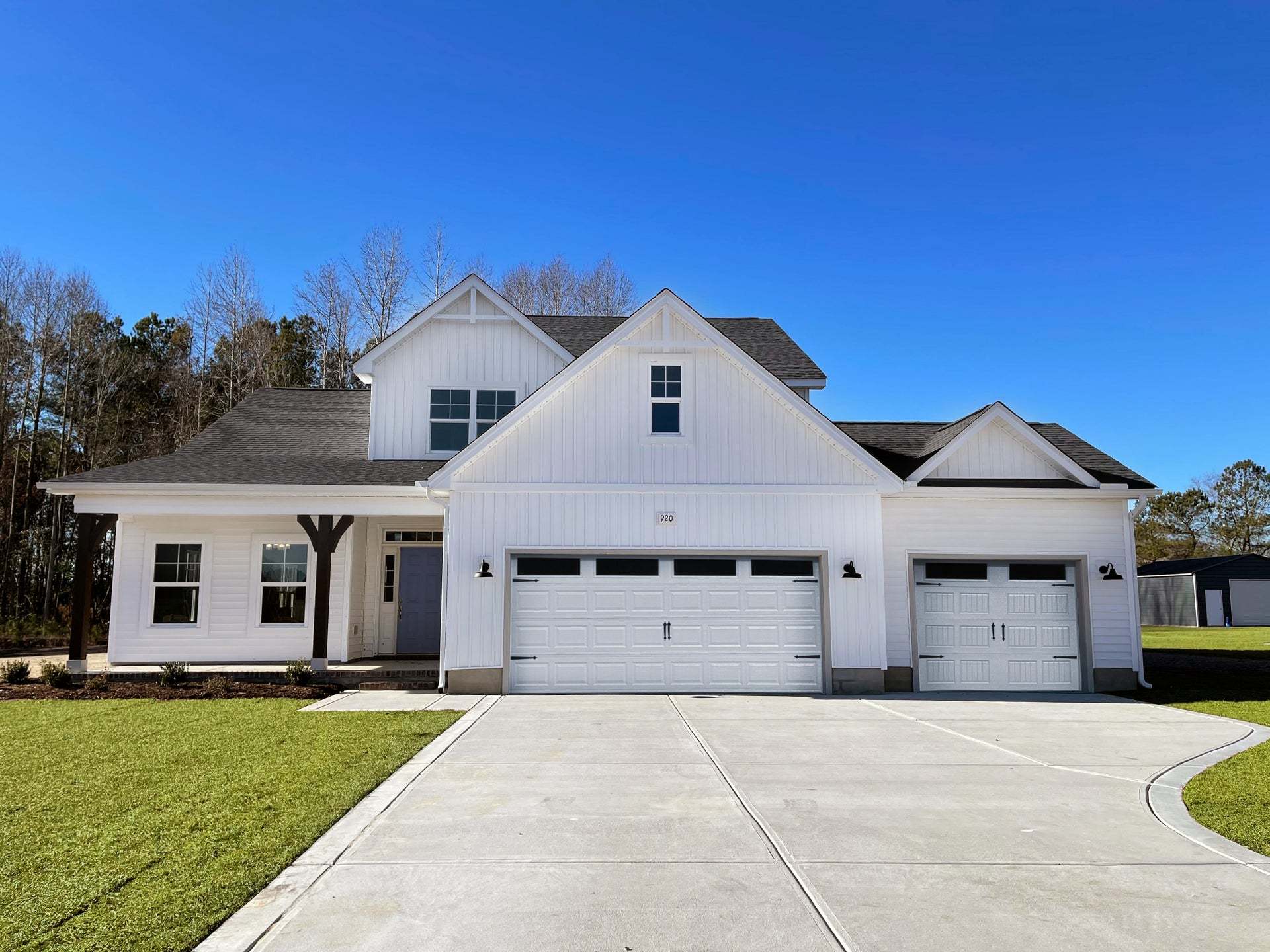 Elevation F with 3-Car Garage Option