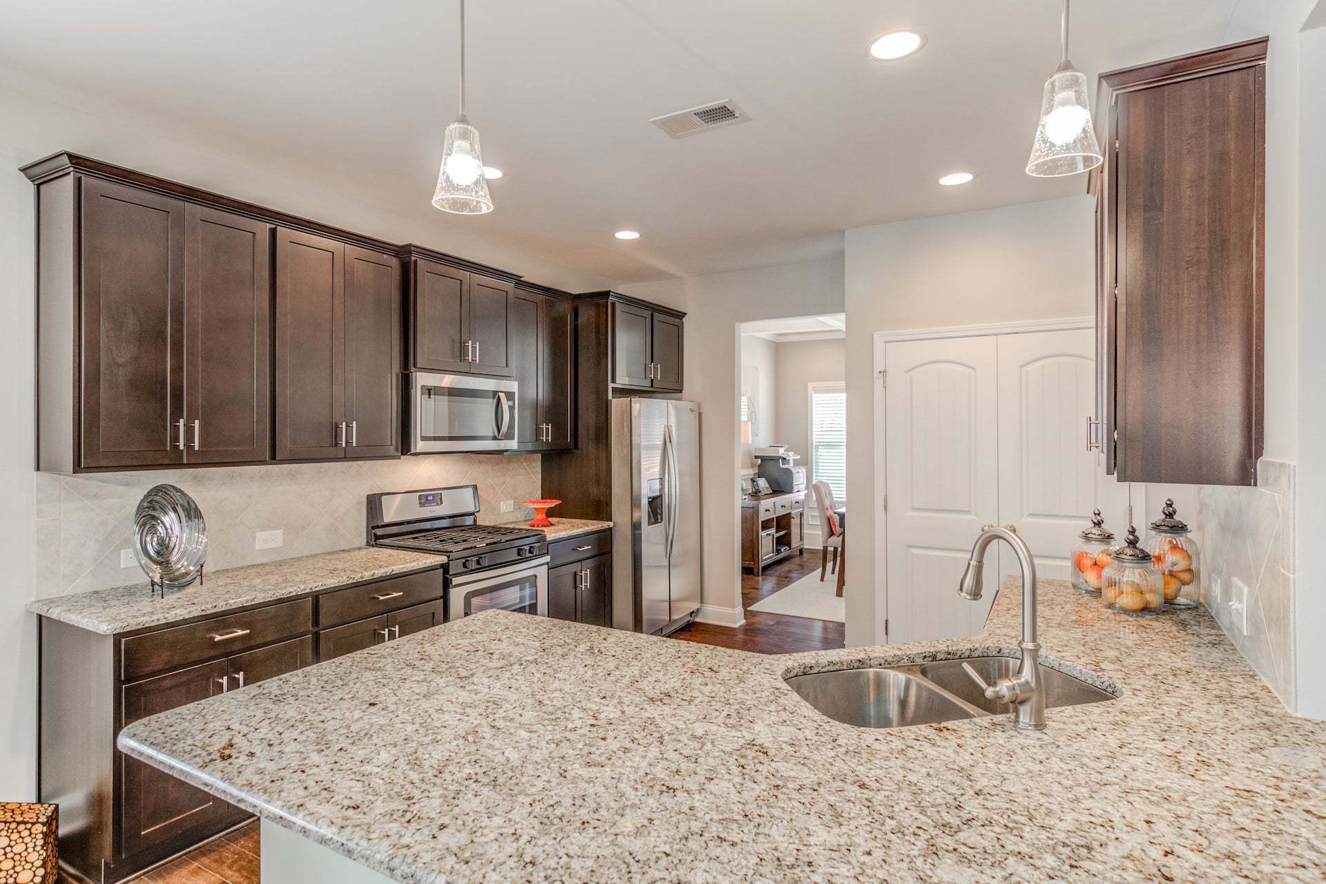 Stained cabinet option