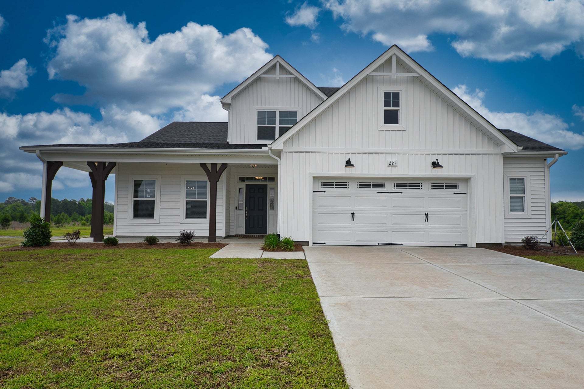 Elevation F with Work Area Garage Option