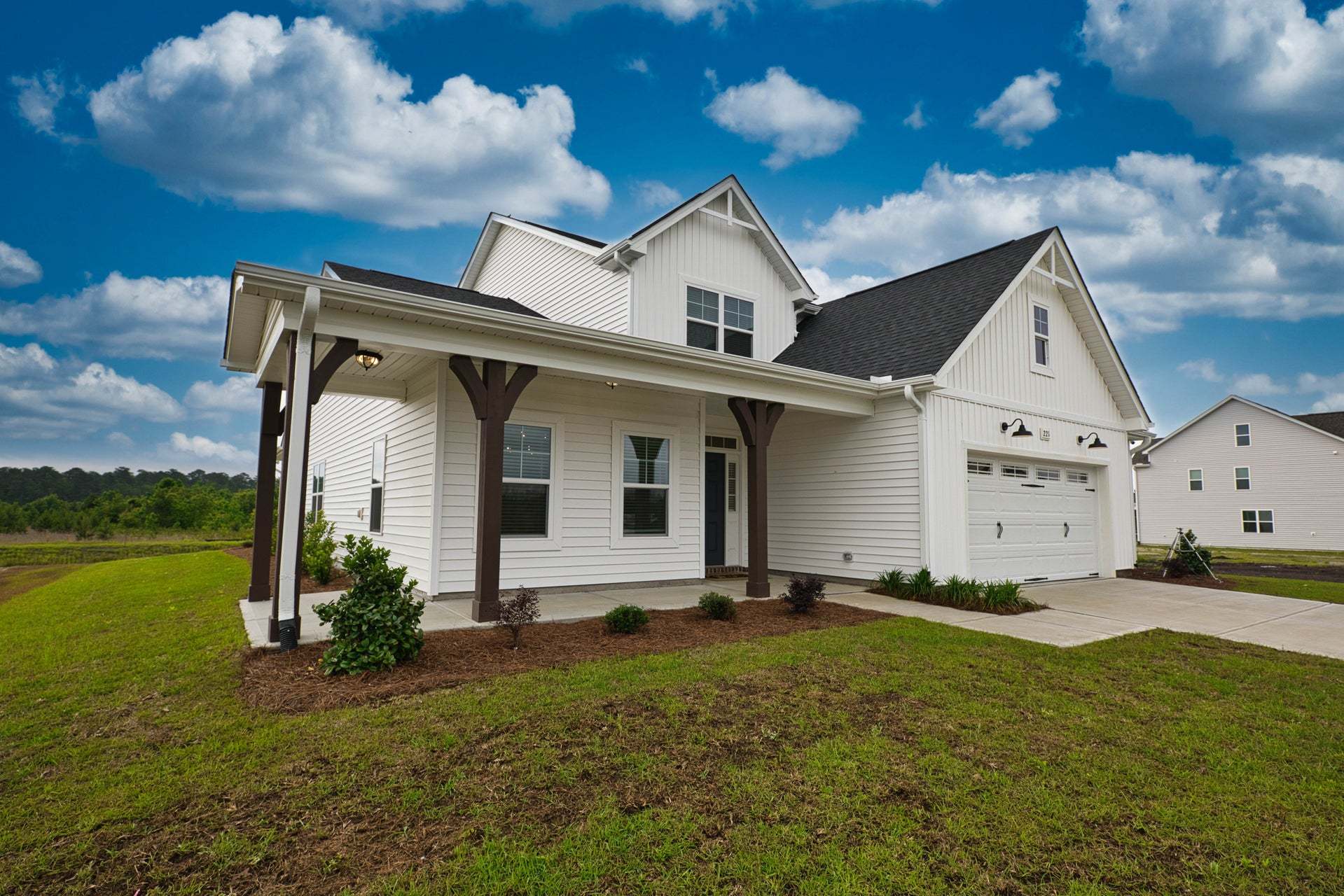 Elevation F with Work Area Garage Option