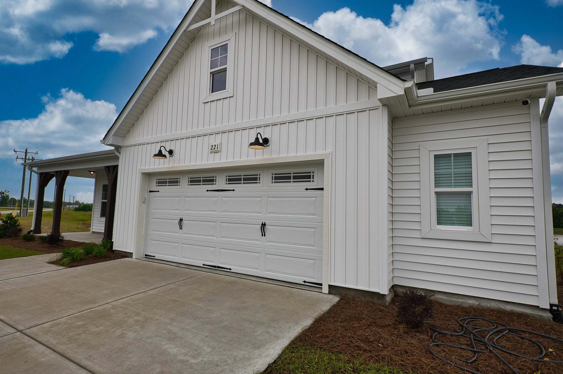 Elevation F with Work Area Garage Option