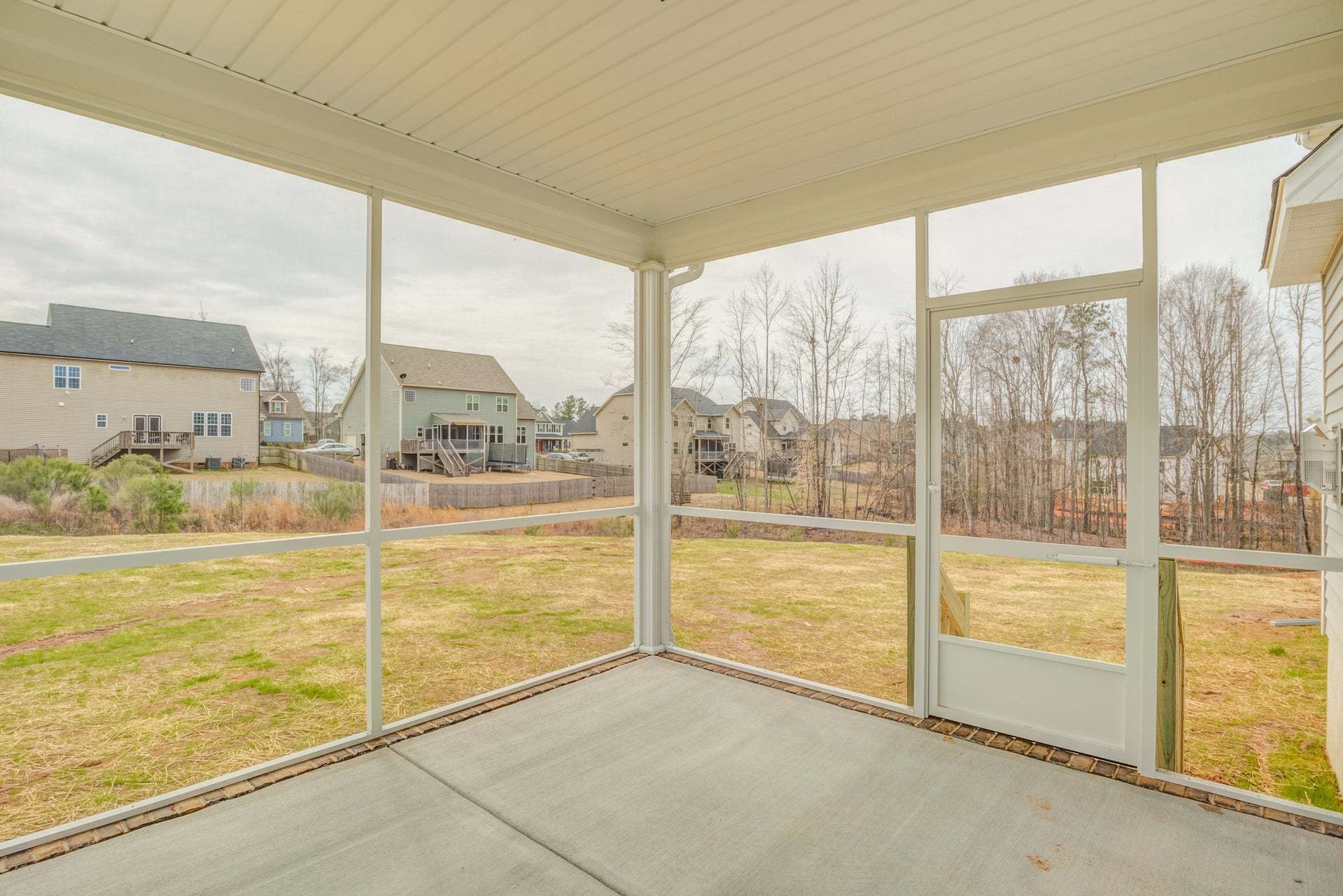 Screen Porch Option