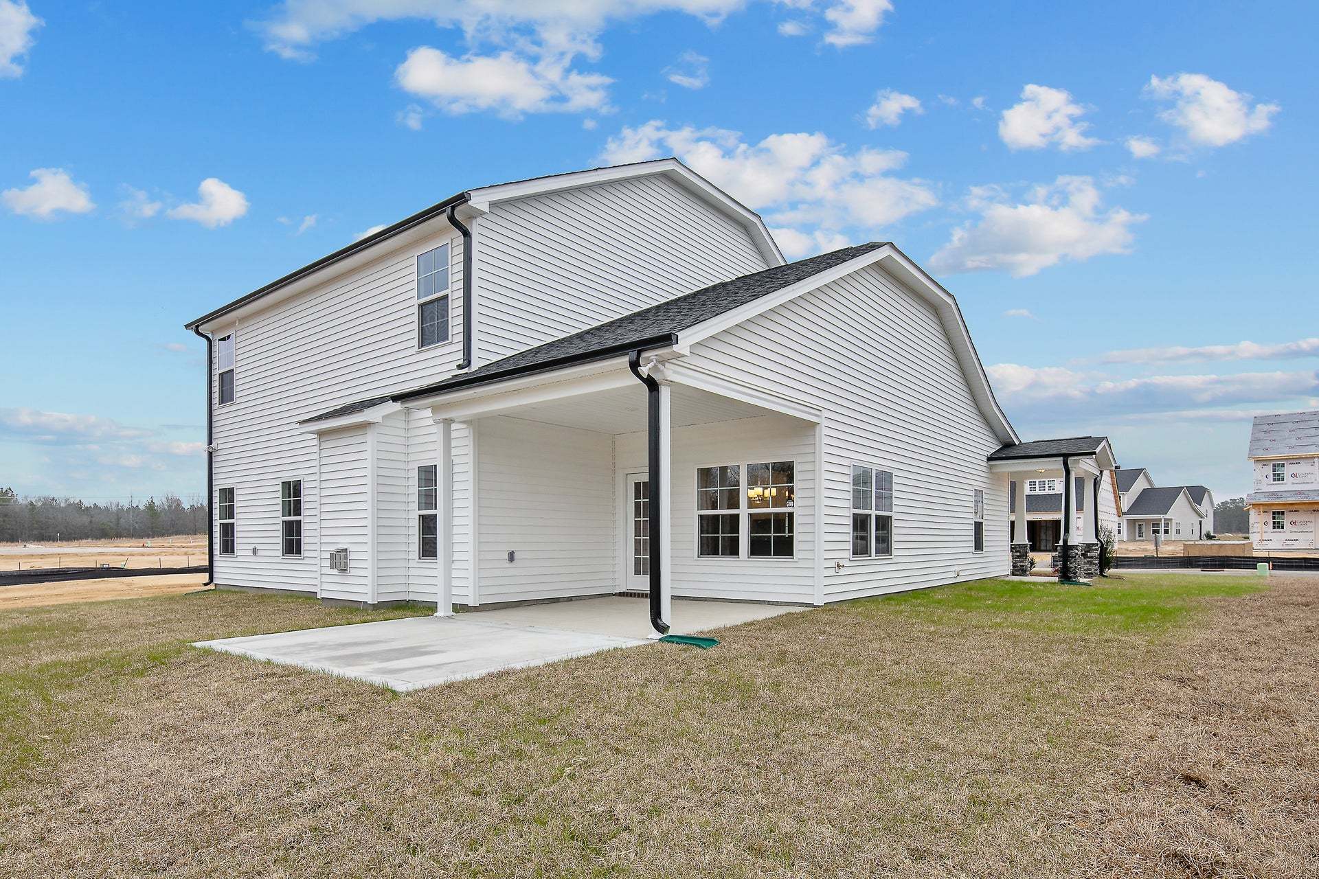 Covered Porch with Grill Patio Option