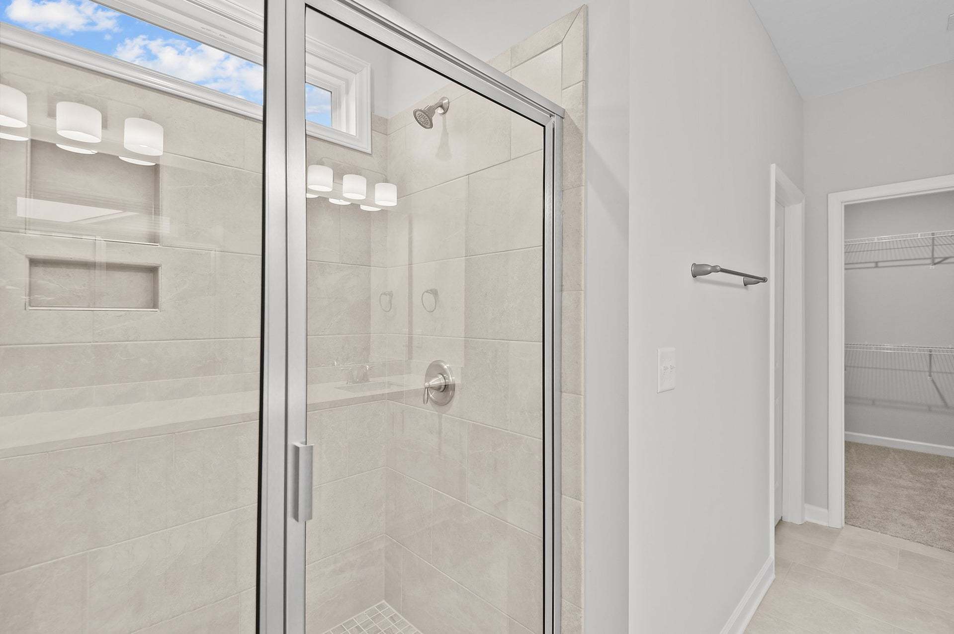 Tile Shower Layout 1 Option