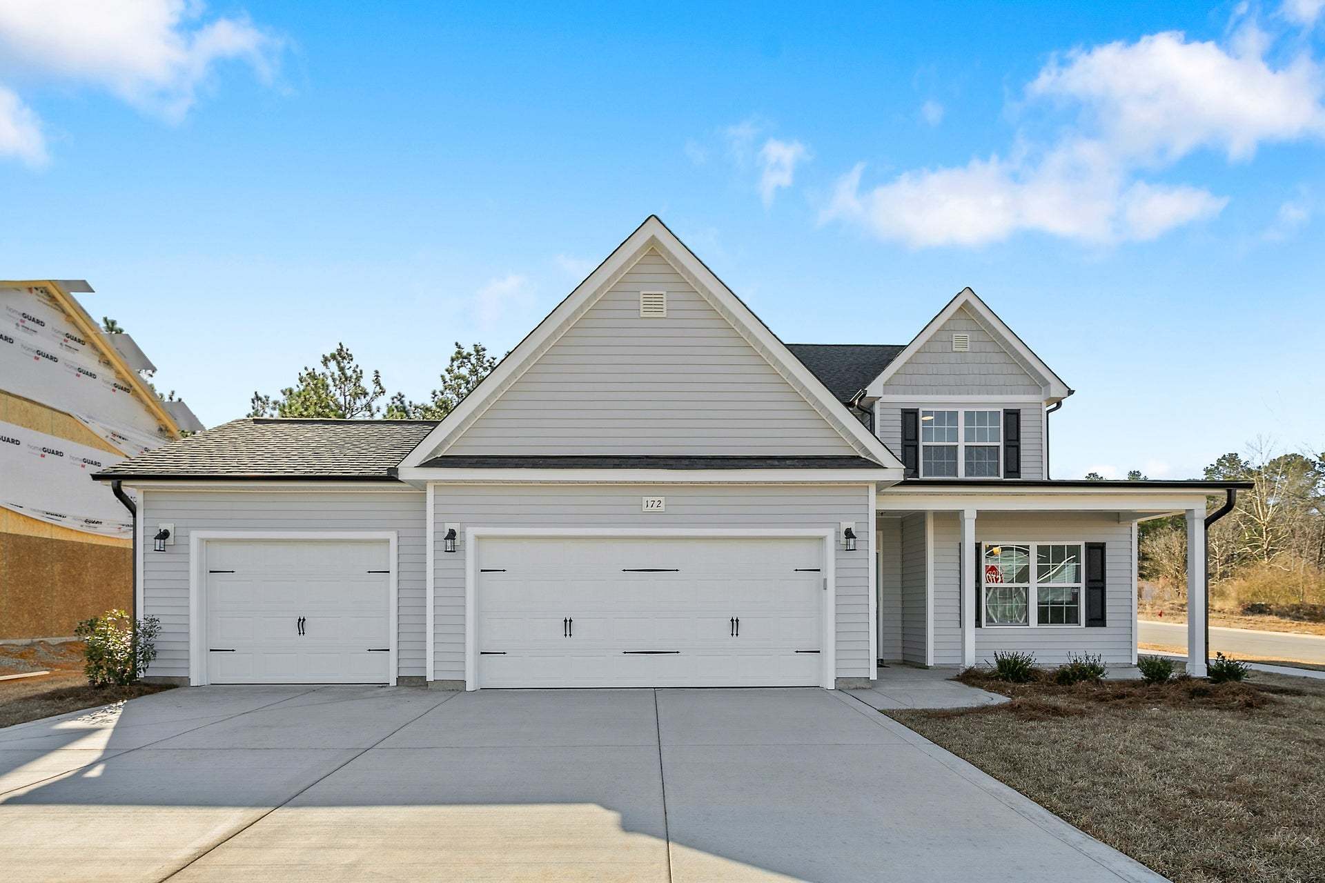 Elevation A with 3-Car Garage Option