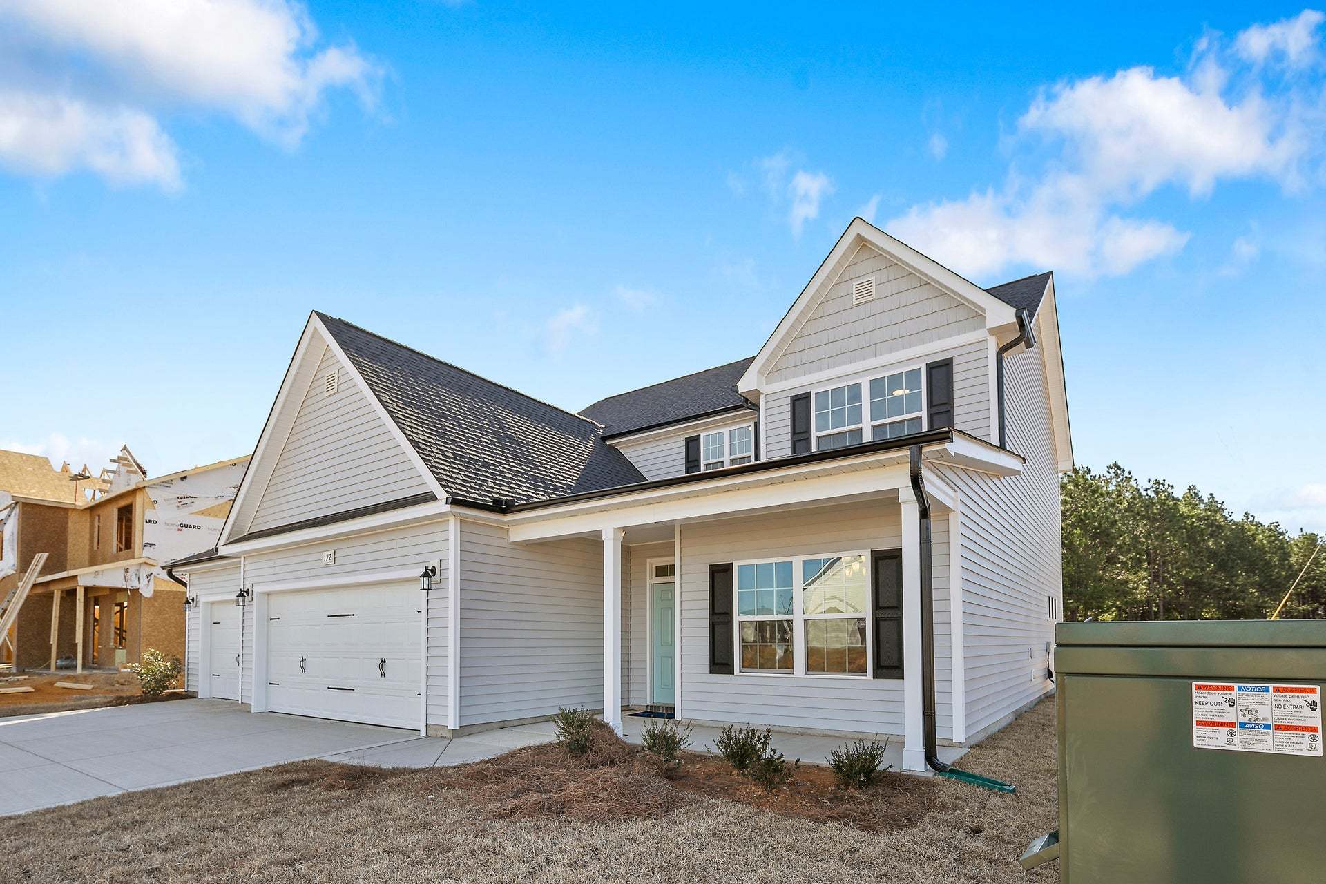 Elevation A with 3-Car Garage Option