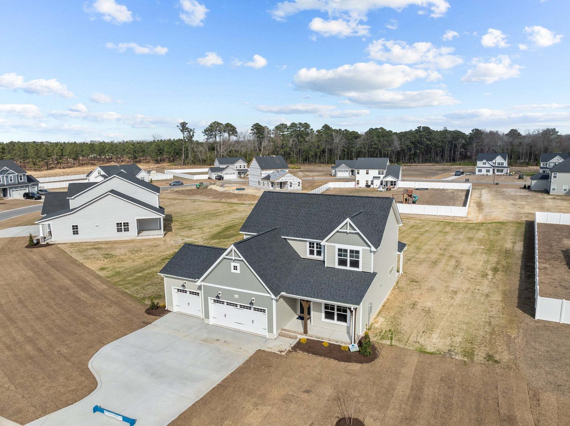 Elevation F with 3-Car Garage Option