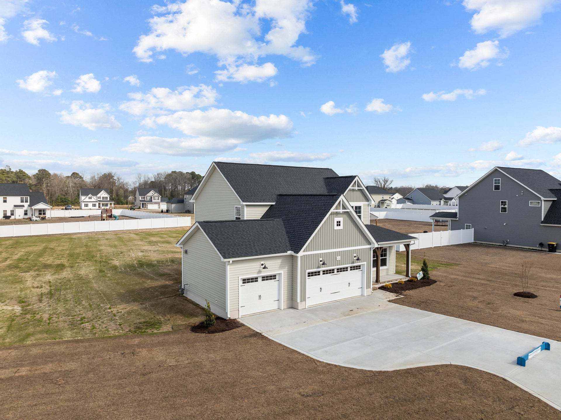 Elevation F with 3-Car Garage Option