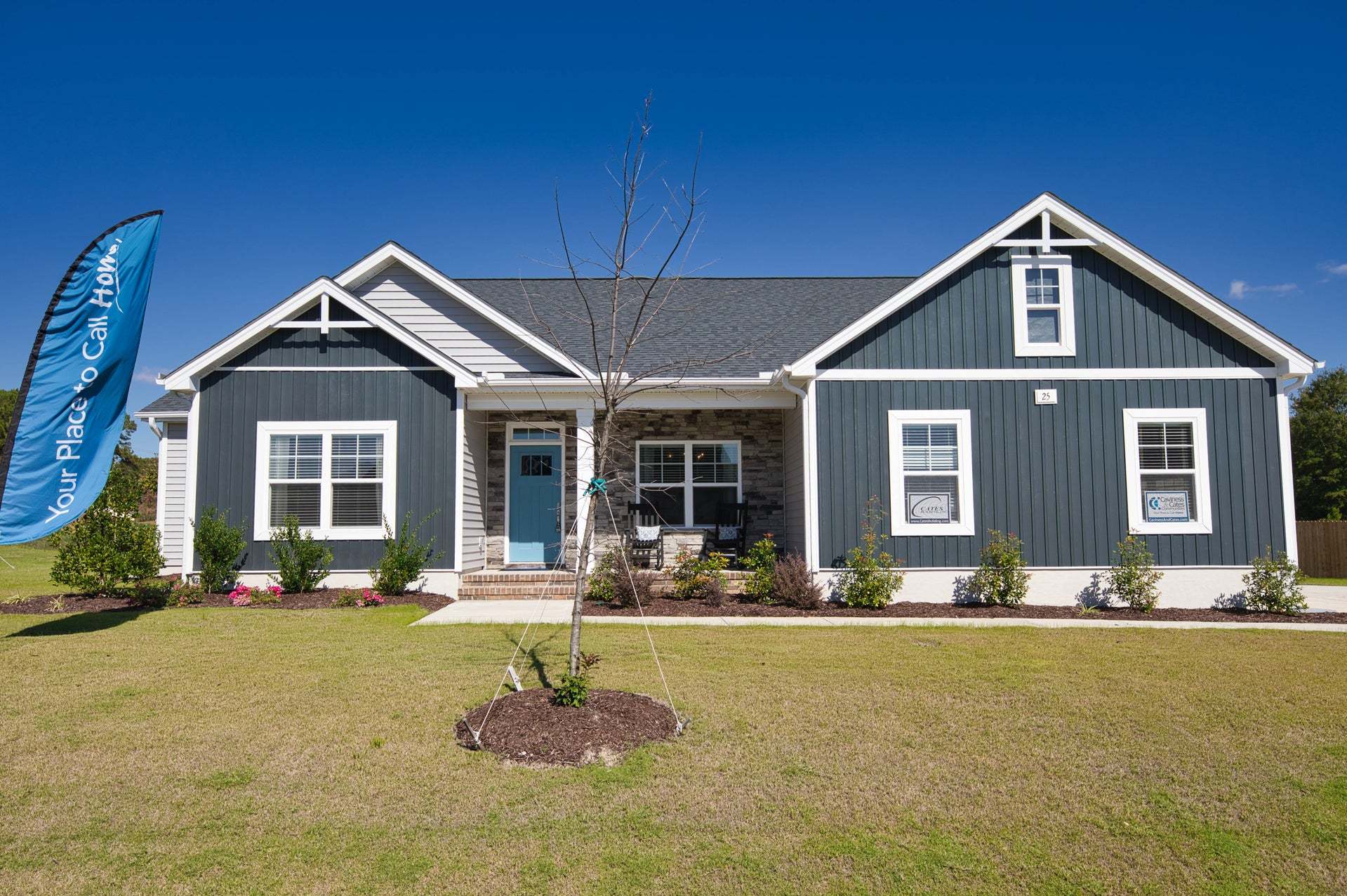 Elevation F with Sideload Garage