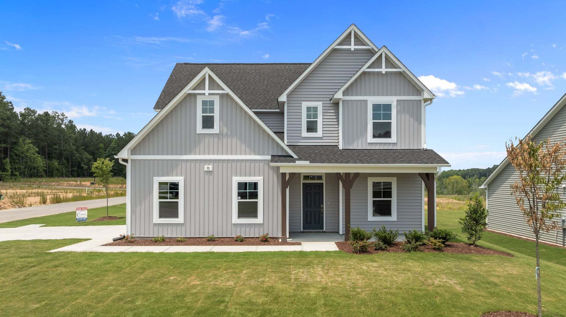 Elevation F with Sideload Garage Option