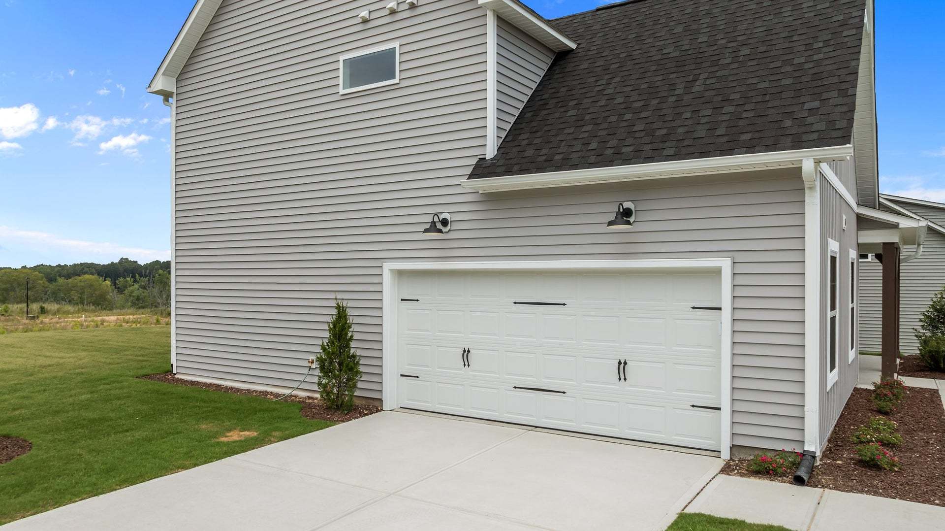 Elevation F with Sideload Garage Option