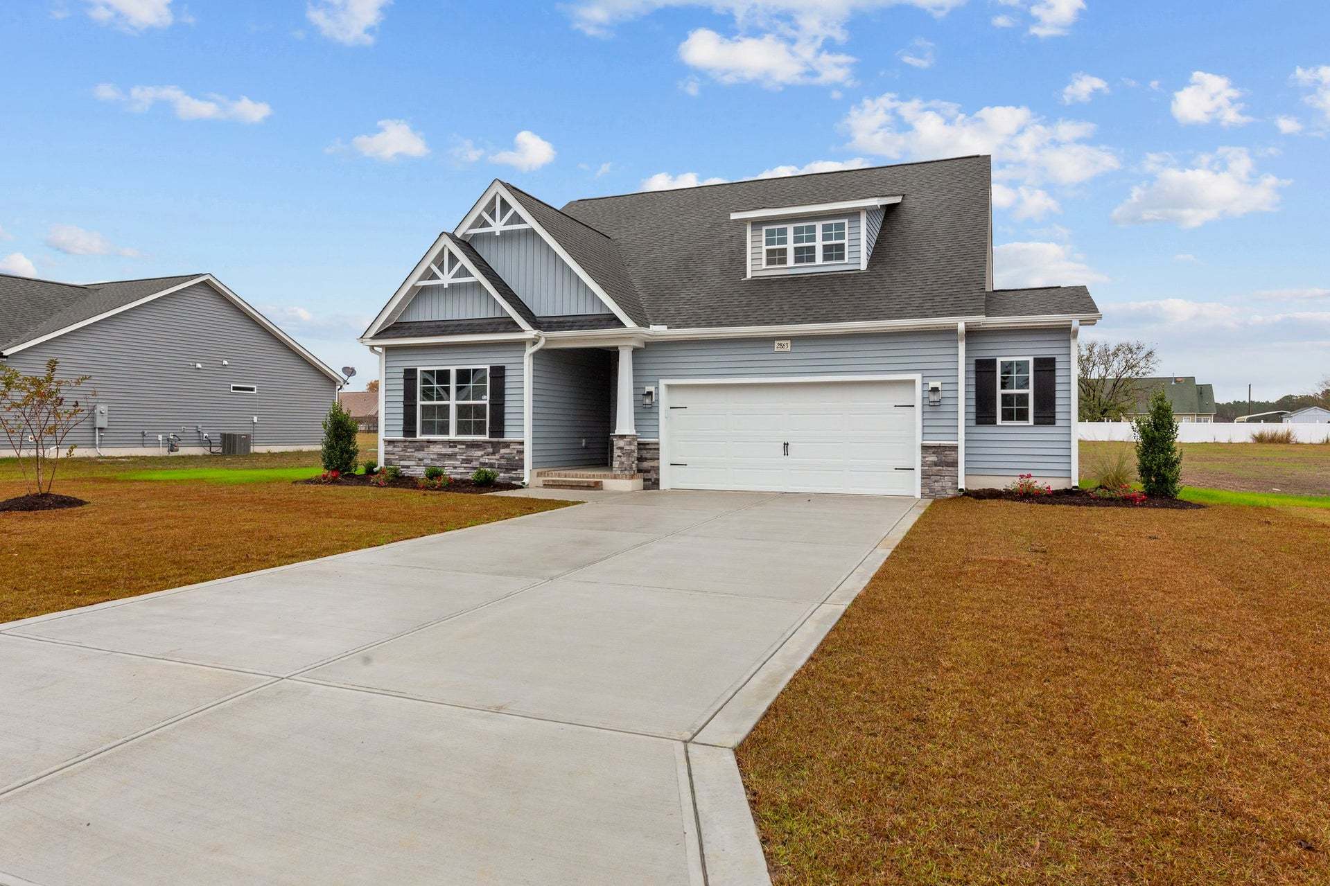 Elevation C with Work Area Option