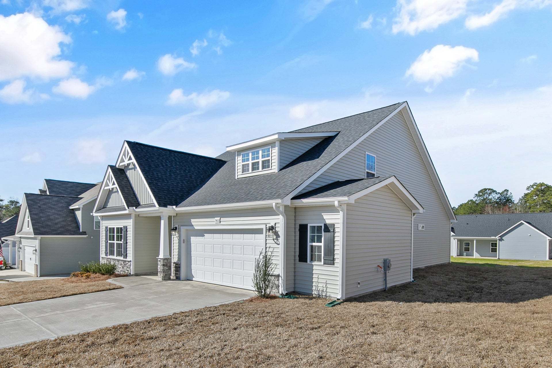 Elevation C with Work Area Option