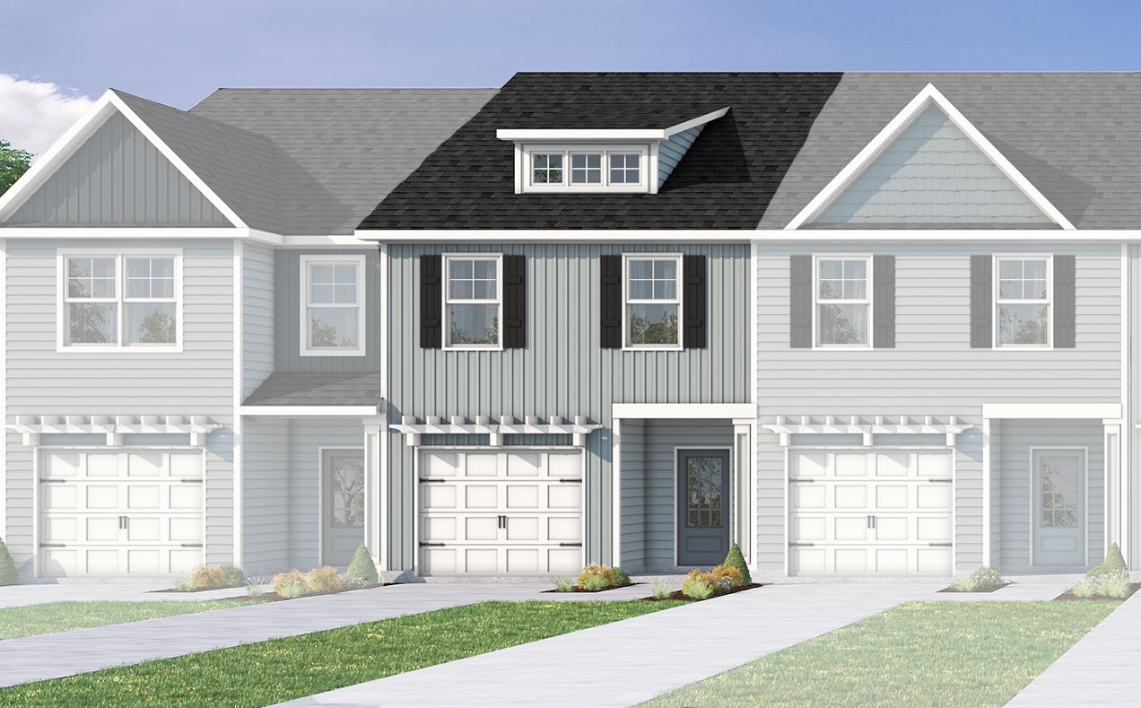 Middle Unit with Dormer