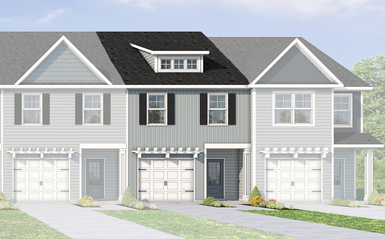 Middle Unit with Dormer