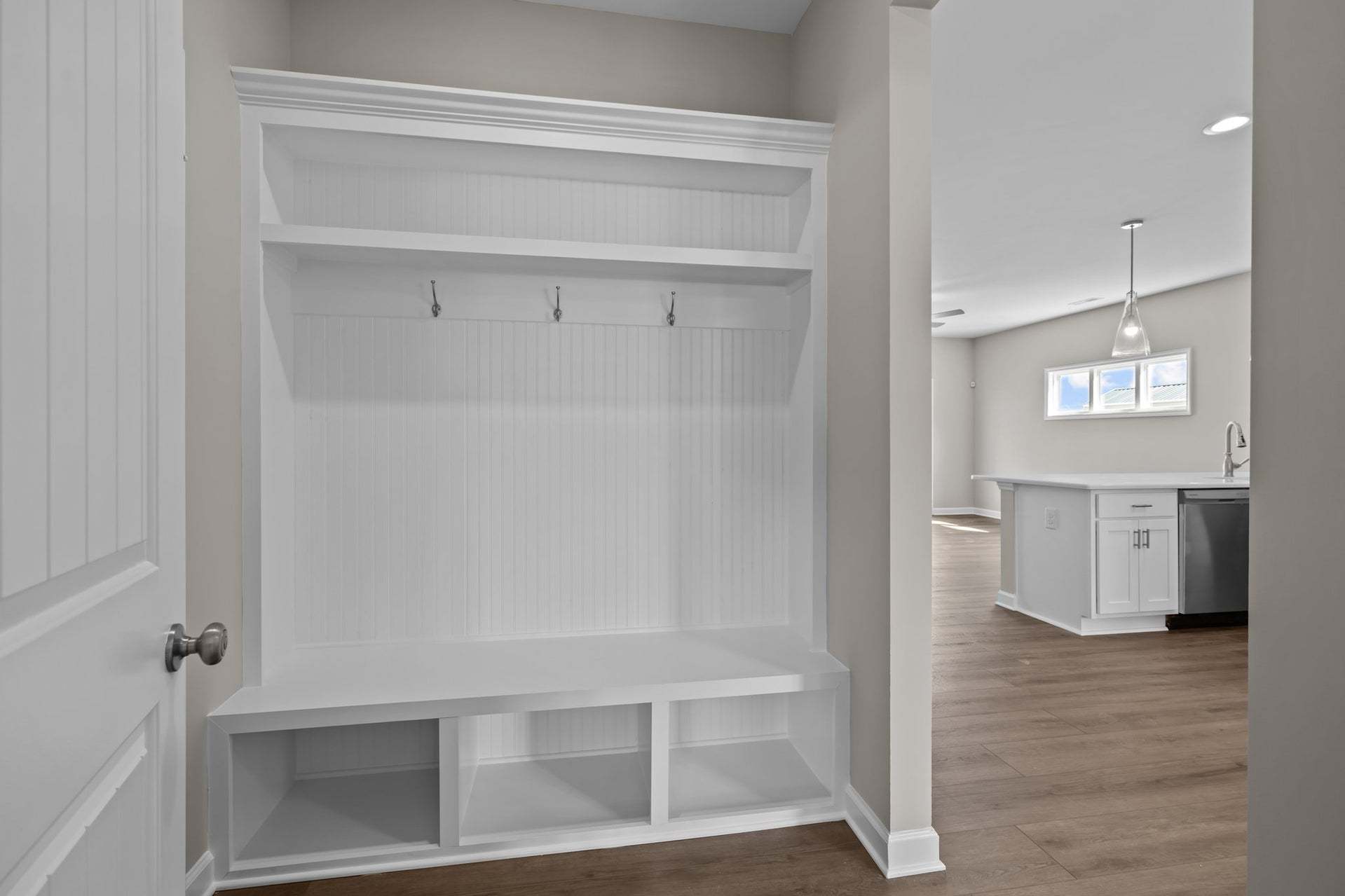 Built-in Cubby Option