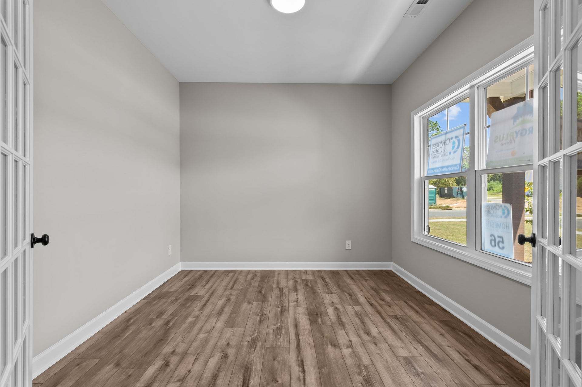 Flex Room with Optional French Doors