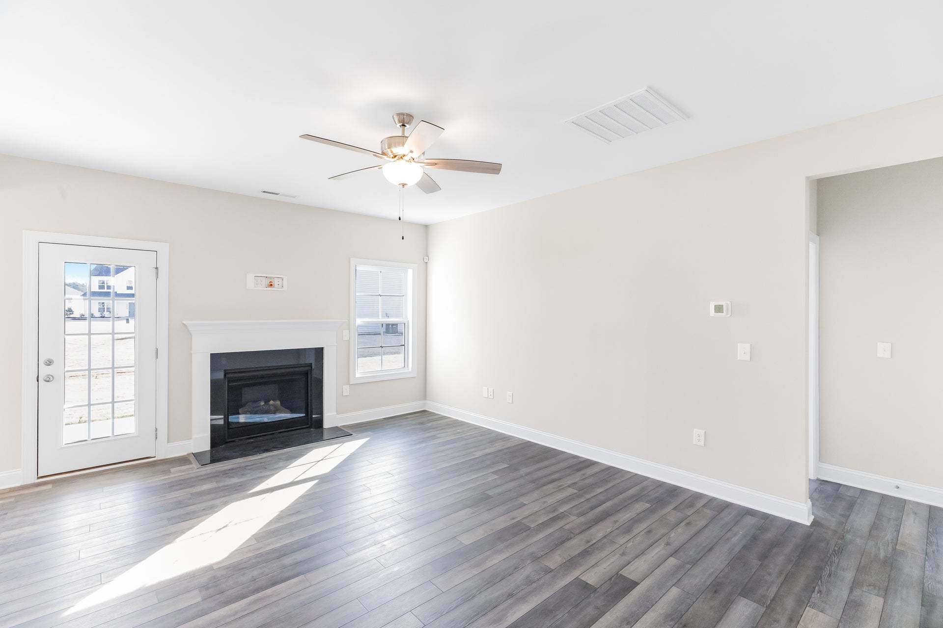 Optional Fireplace With Mantel