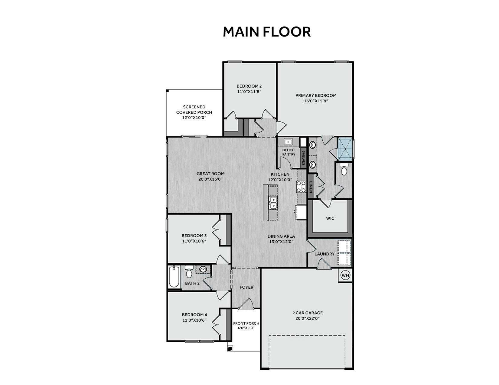 *Floorplan May Vary By Lot