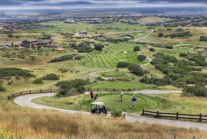 Aerial View of the Club at Pradera Golf Course