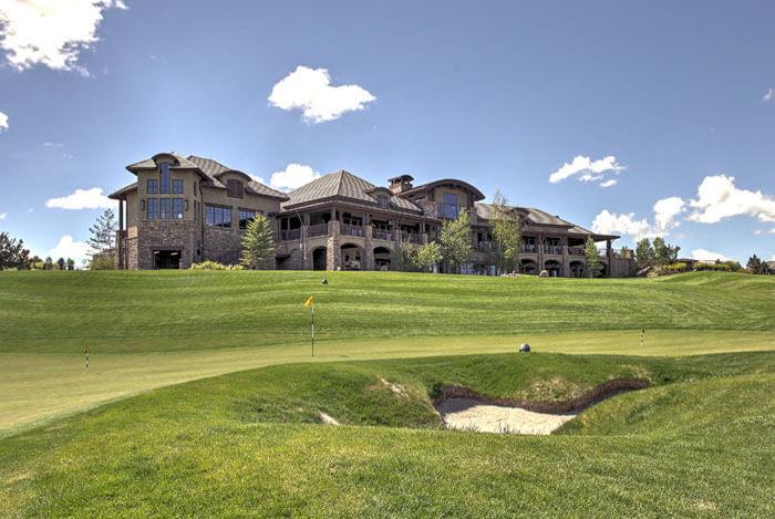 The Practice Green and Club at Pradera Clubhouse