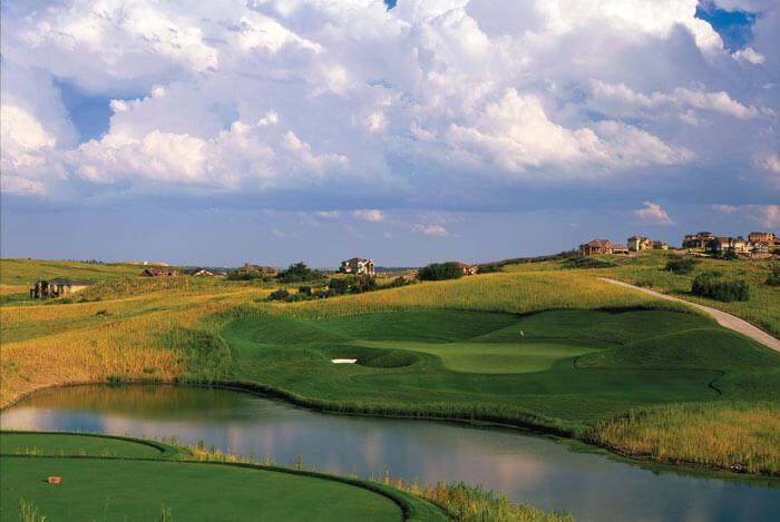 Aerial View of the Club at Pradera Golf Course