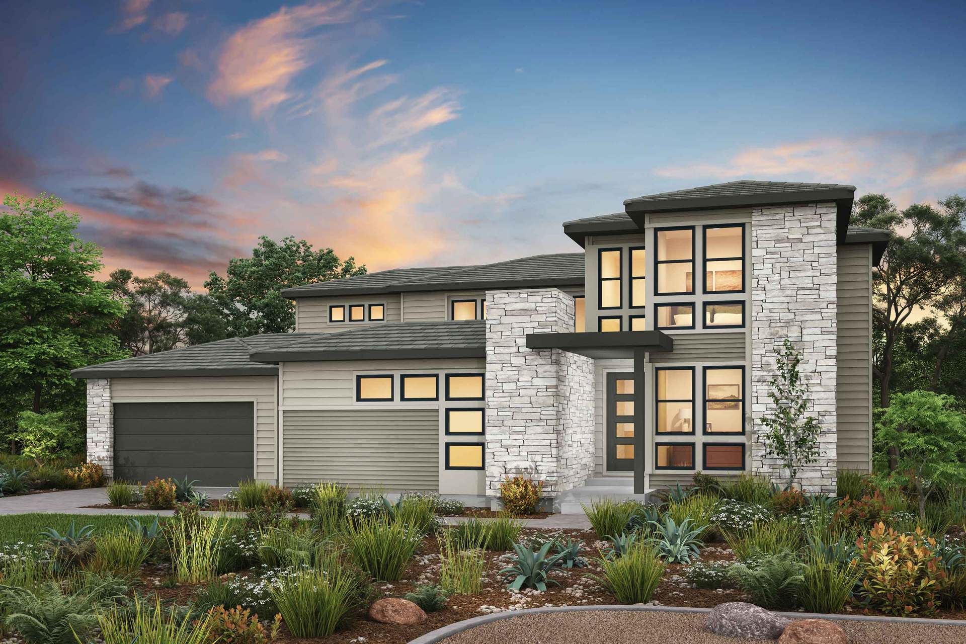Plan Seven Modern Prairie
