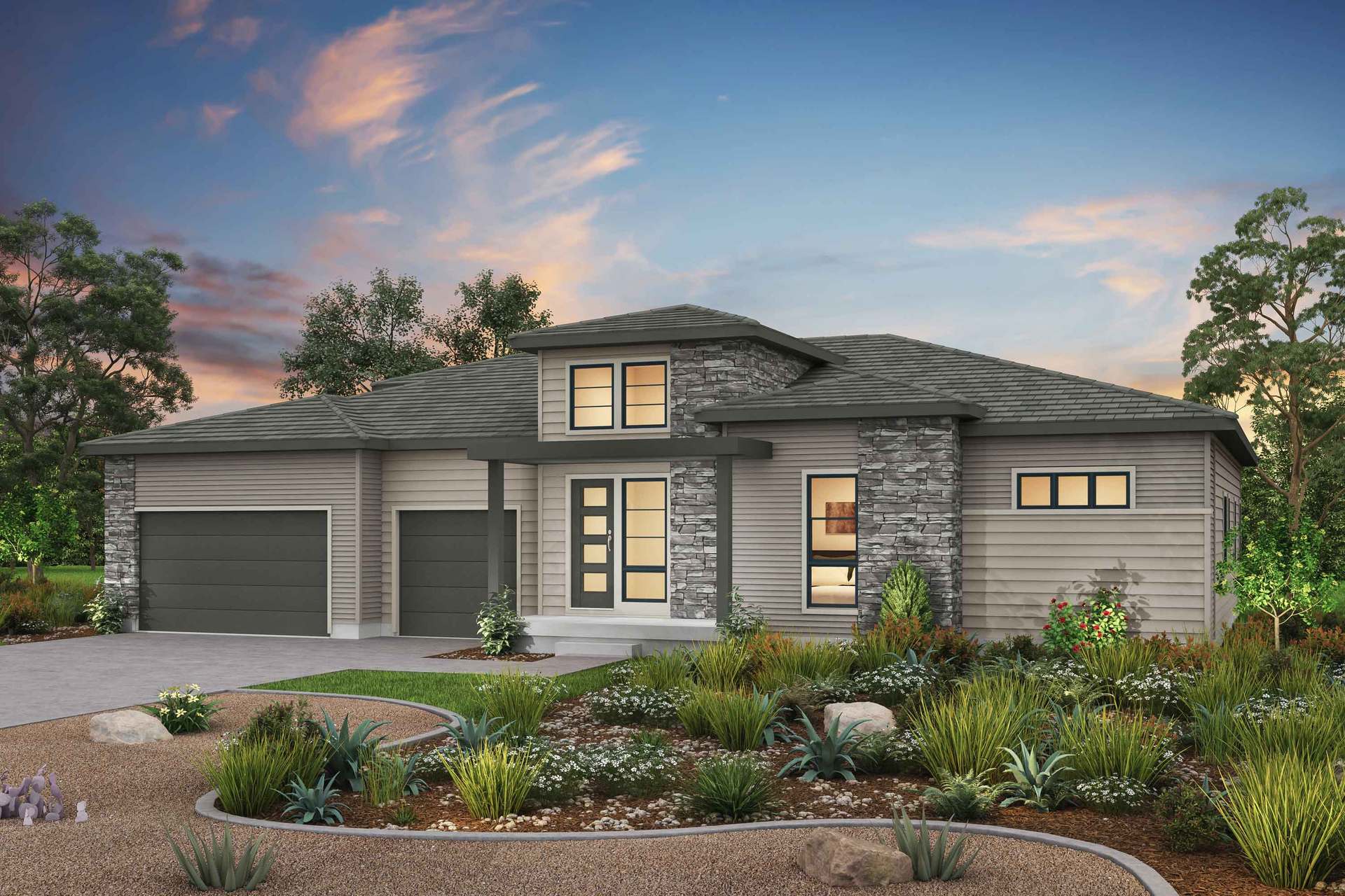 Plan One Modern Prairie