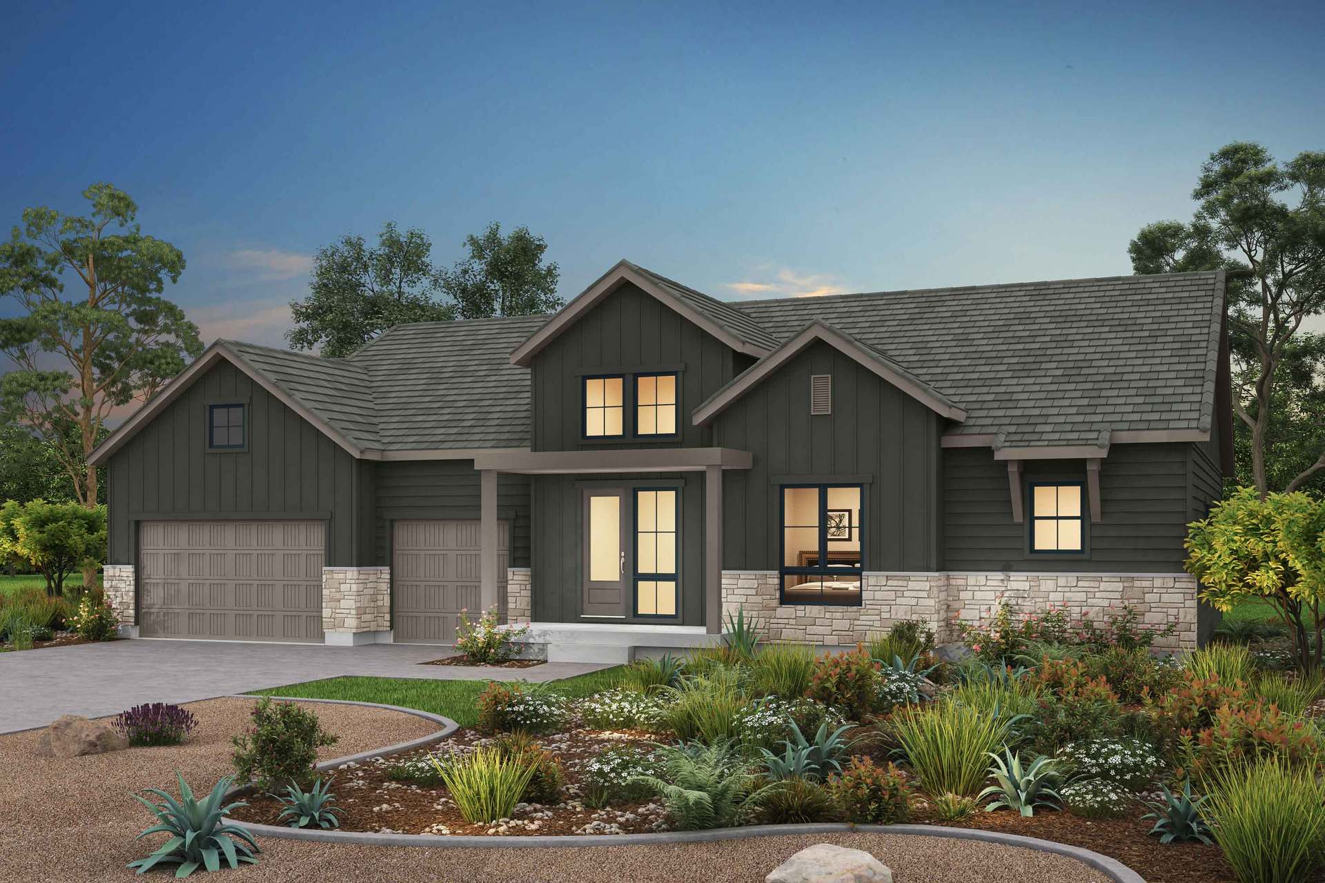 Plan One Modern Farmhouse
