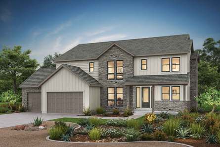 Heritage Series Plan Four by Celebrity Homes in Denver CO
