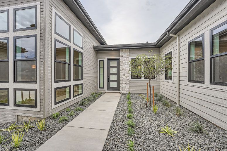 Plan Five Front Entry