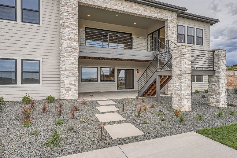 Plan Five Back Exterior