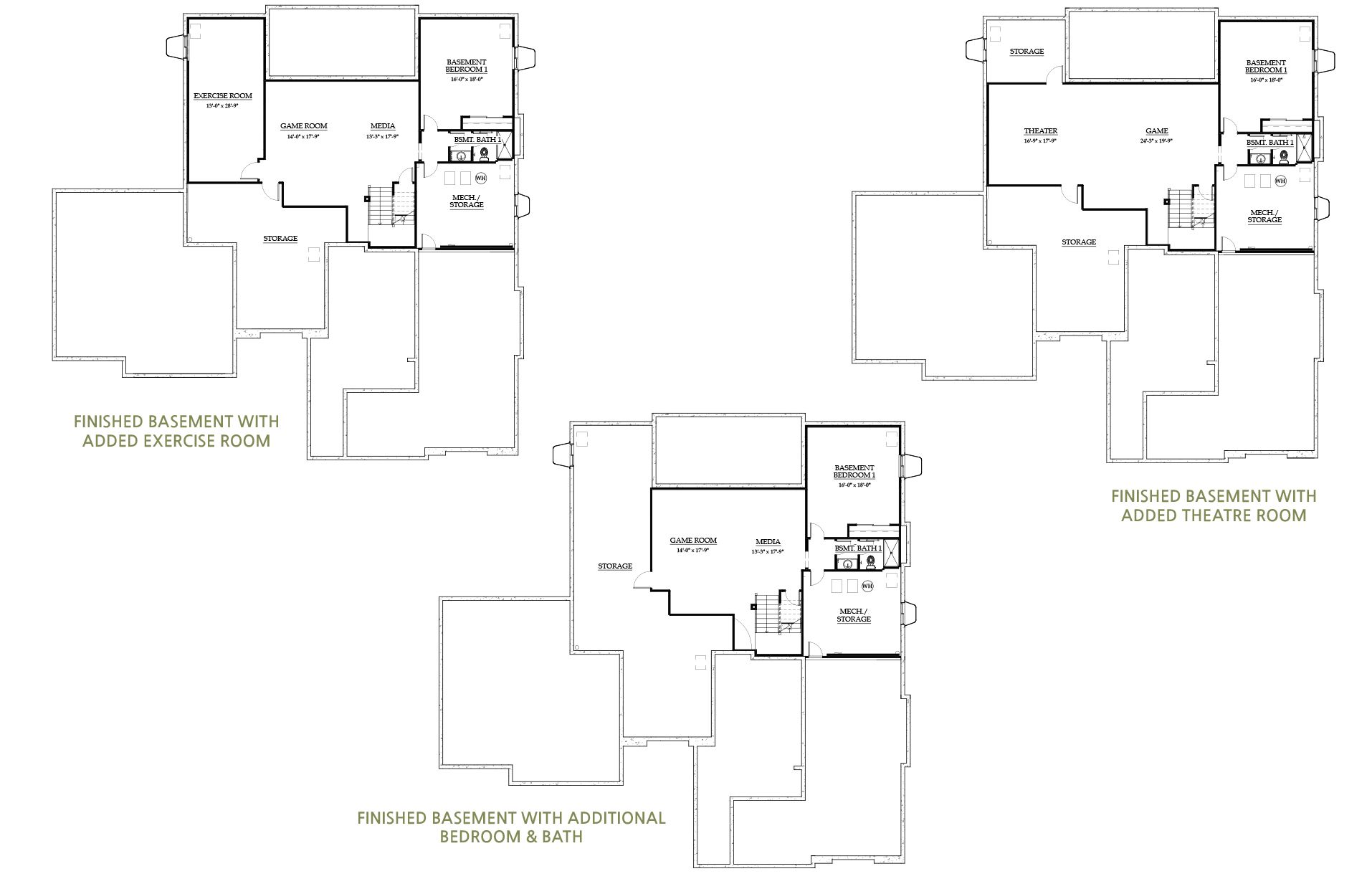 Finished Basement Options