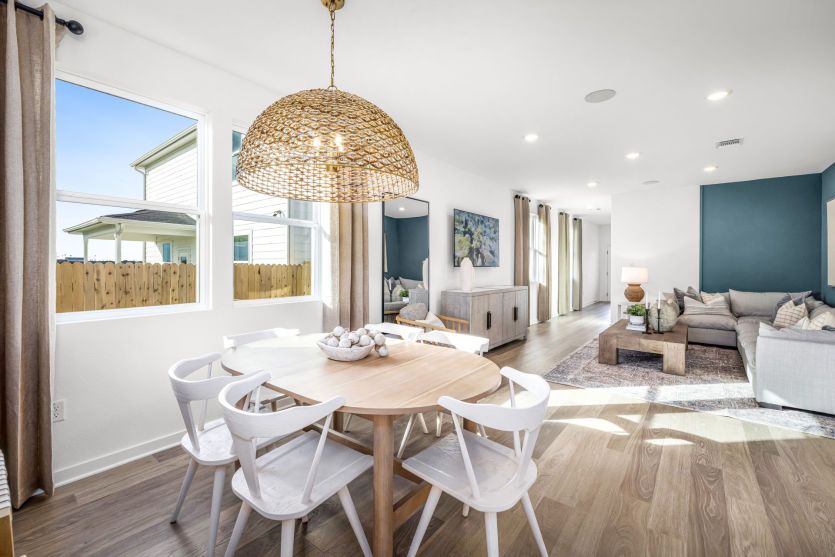 Open Dining Leading to Gathering Room