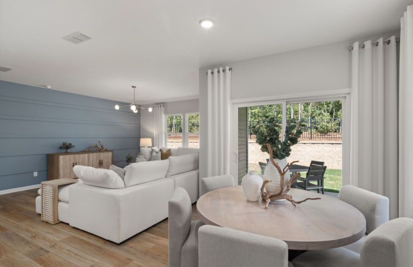 Main Living Areas are open creating Connectivity between the Spaces - Model Representation