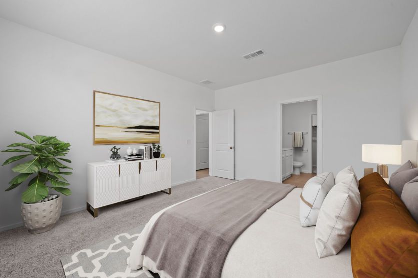 Virtually Staged Owner's Suite