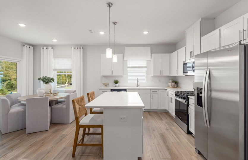 Kitchen and Dining Area