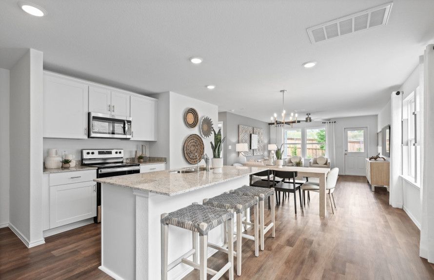 Fentress Model Home Kitchen