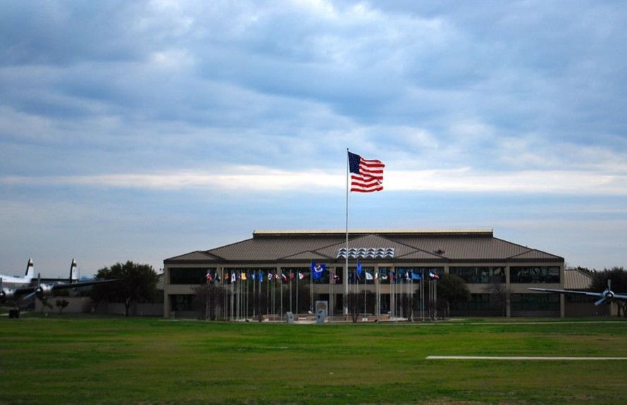 Near Lackland Air Force Base