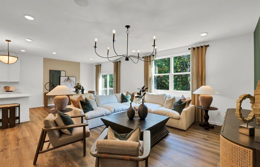 Sunlit Gathering Rooms