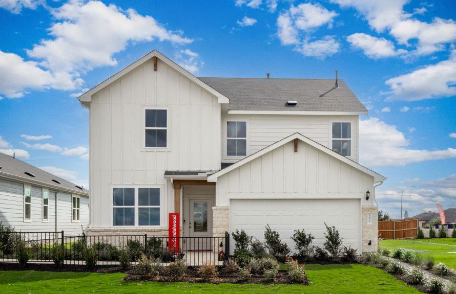Larson Crossing por Centex Homes en Austin Texas